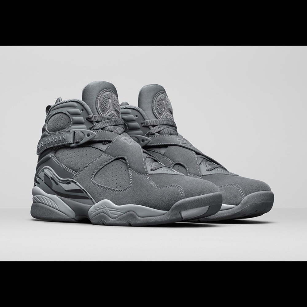 Cool Grey Air Jordan 8